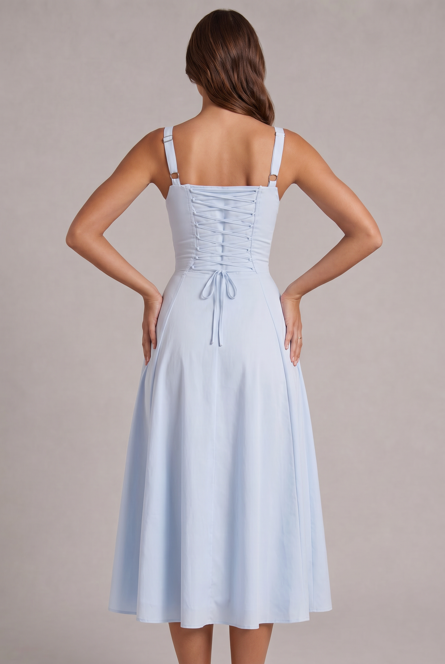 Abito Midi Saly in Cotone