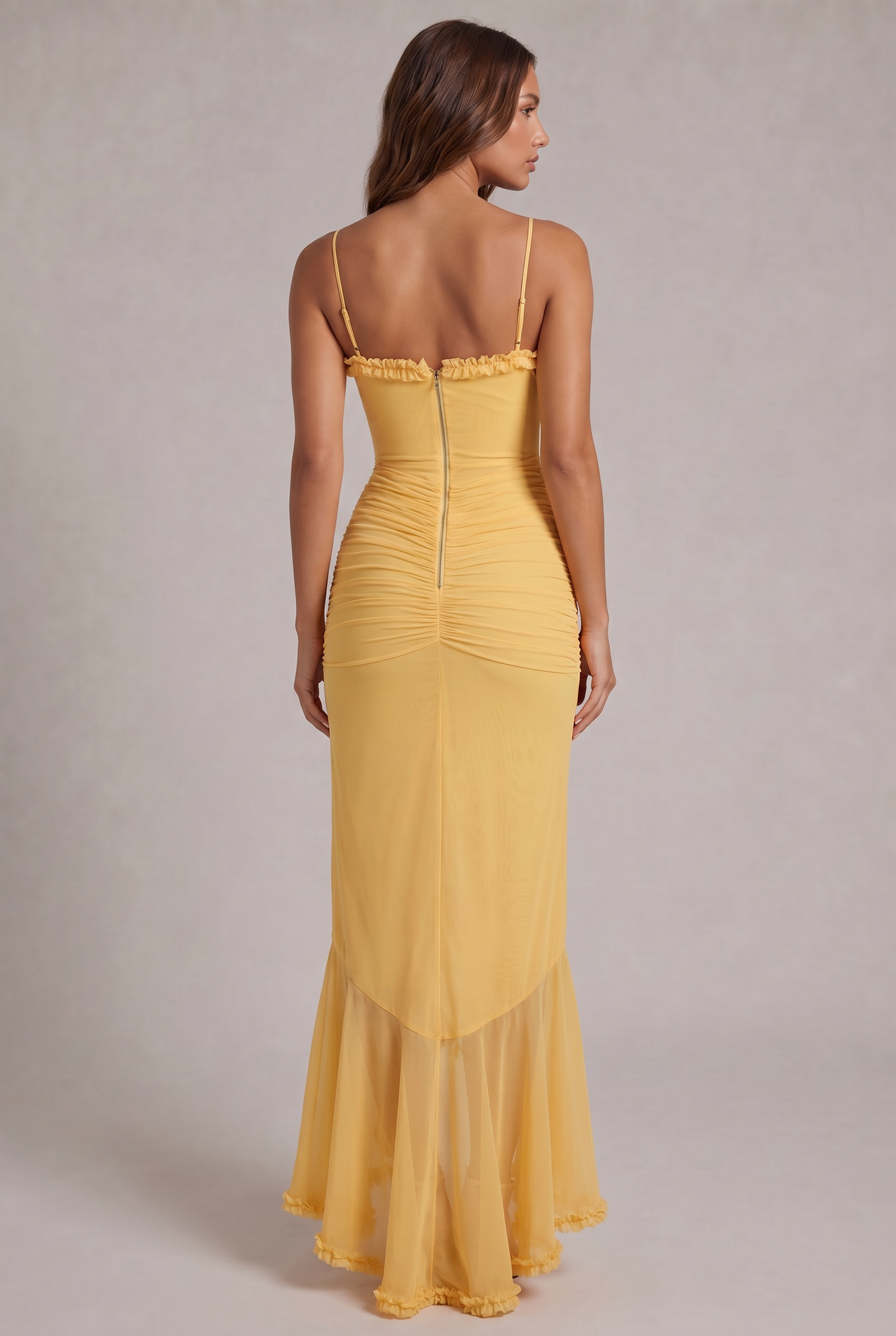 Abito Maxi Seraphina con Volant