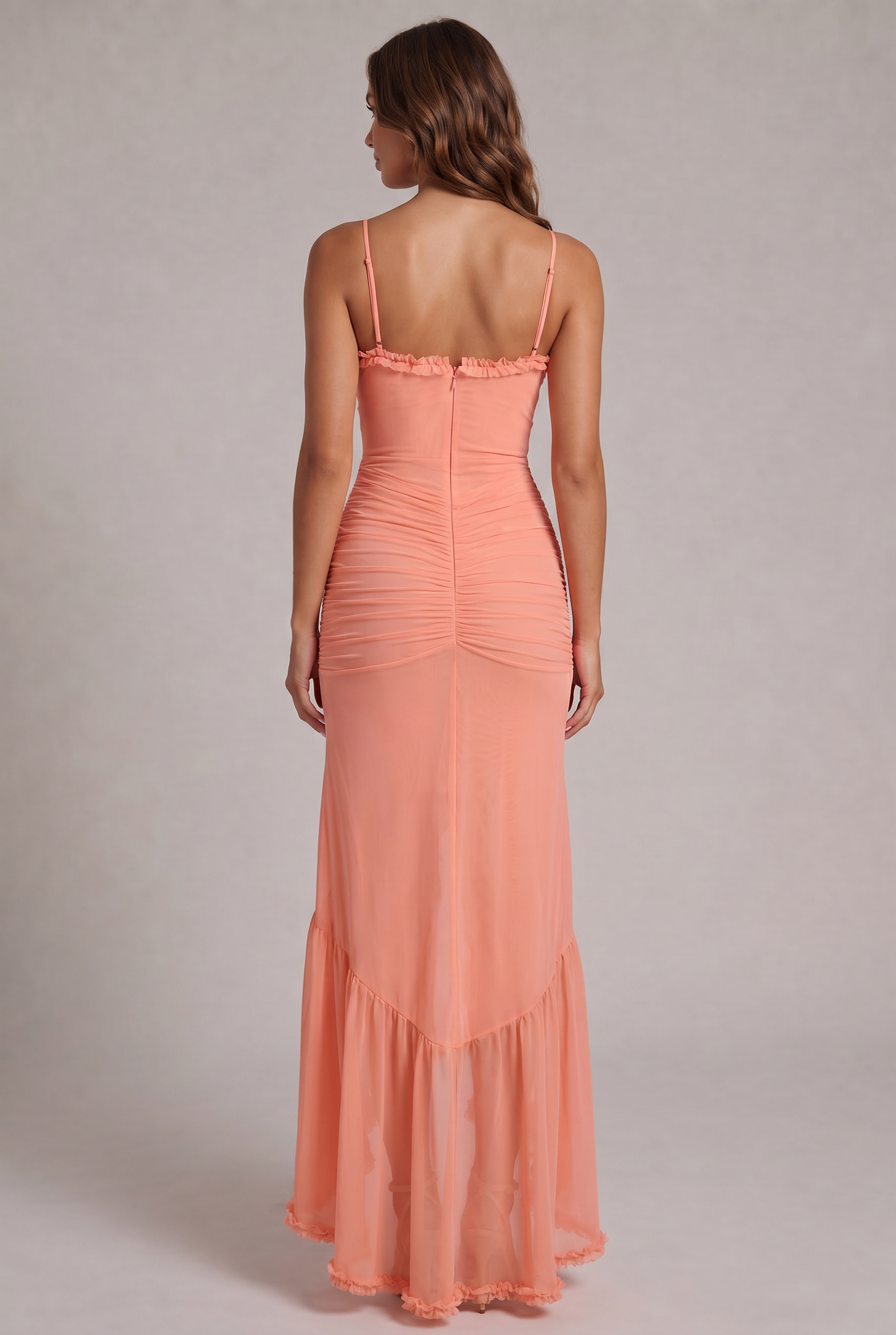 Abito Maxi Seraphina con Volant