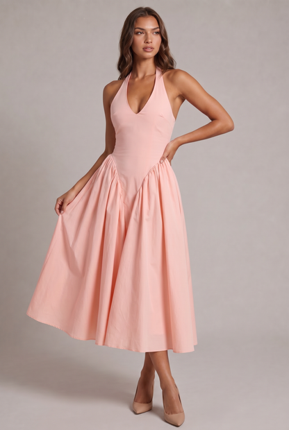 Abito Midi Danika con Halter