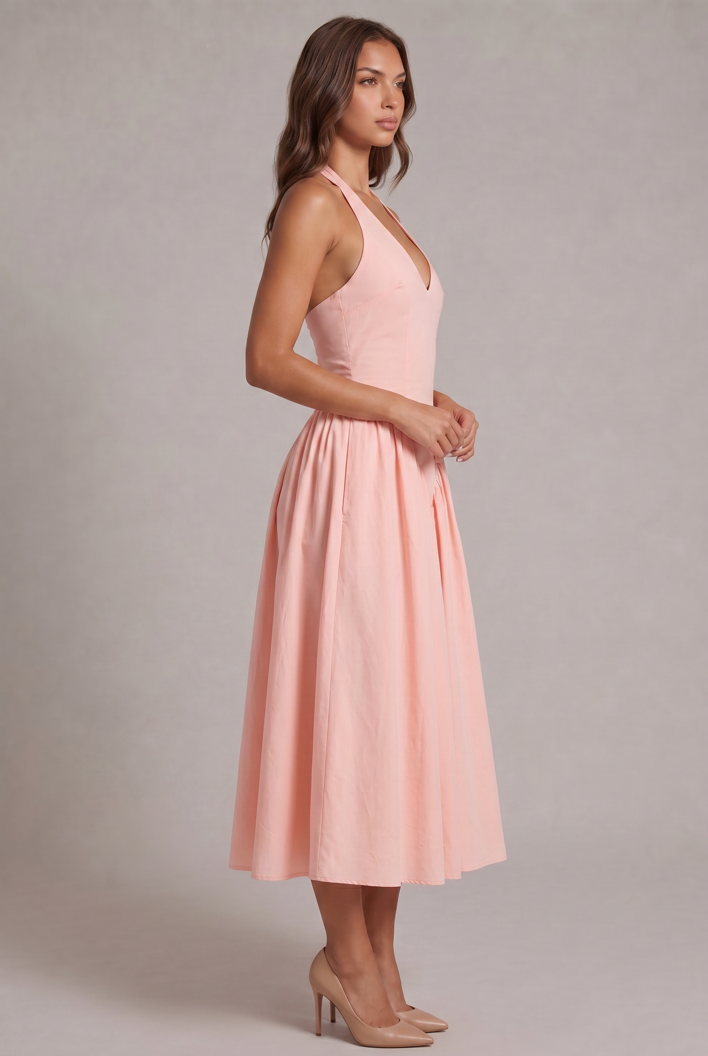 Abito Midi Danika con Halter