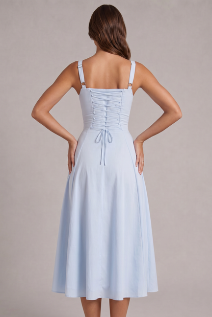 Abito Midi Saly in Cotone