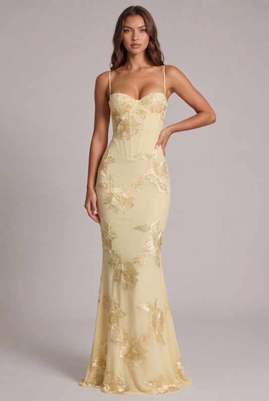Abito Maxi Seraphina Bloom