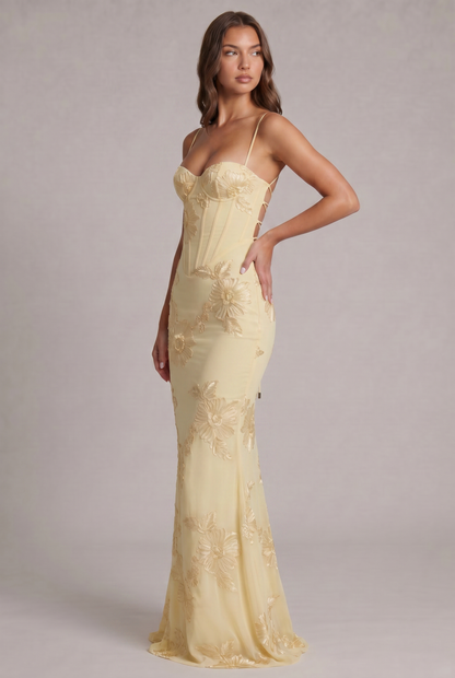 Abito Maxi Seraphina Bloom