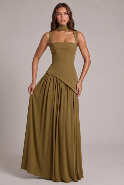 Abito Maxi Lila Garden