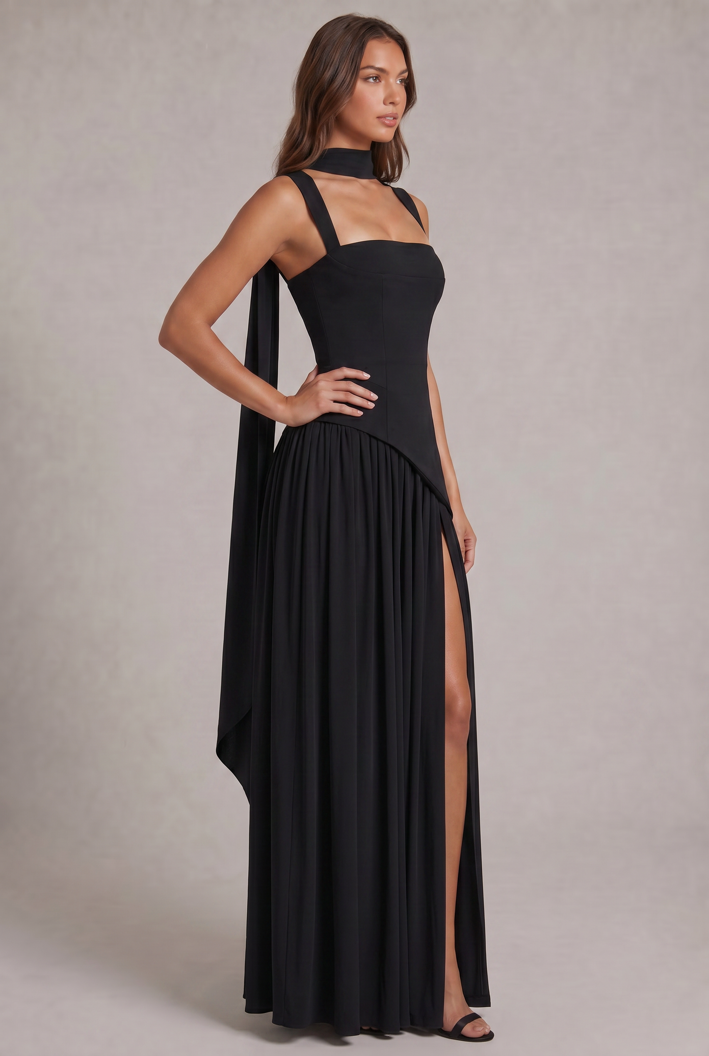 Abito Maxi Lila Garden