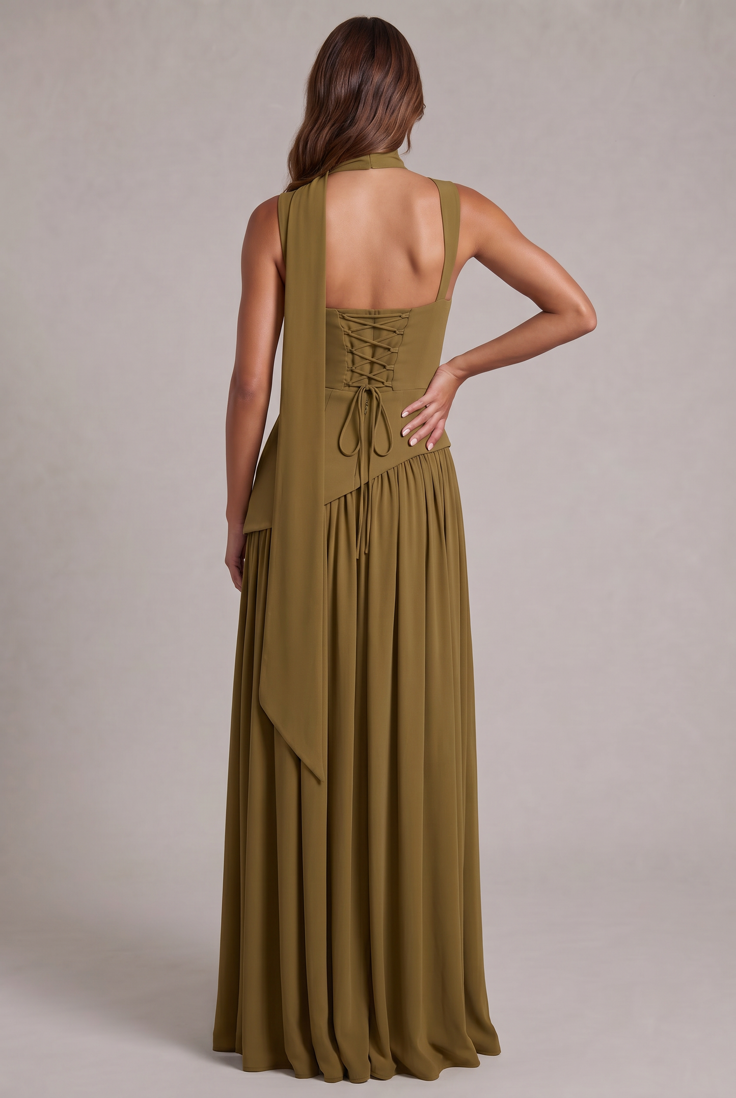 Abito Maxi Lila Garden