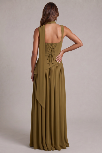 Abito Maxi Lila Garden