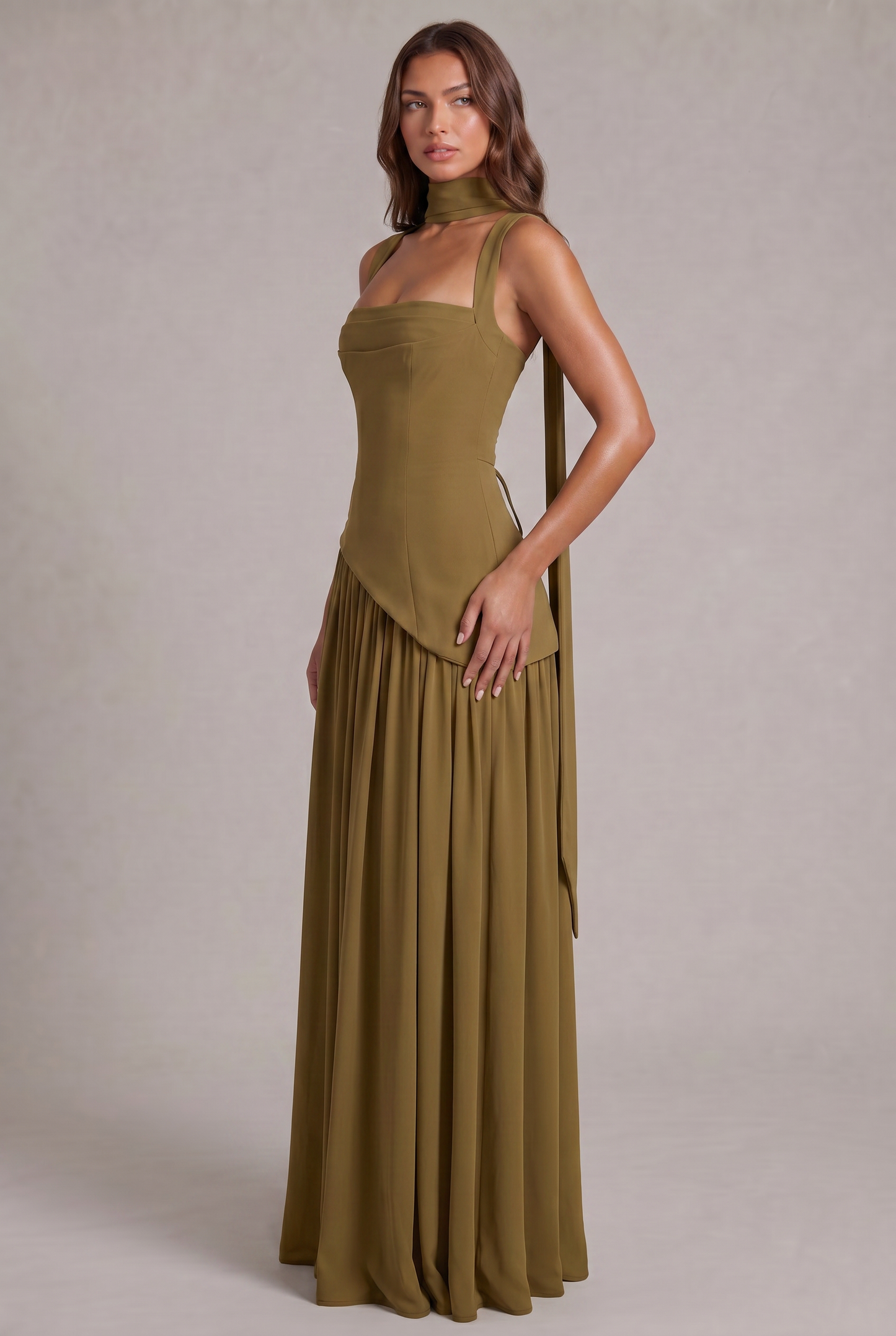 Abito Maxi Lila Garden