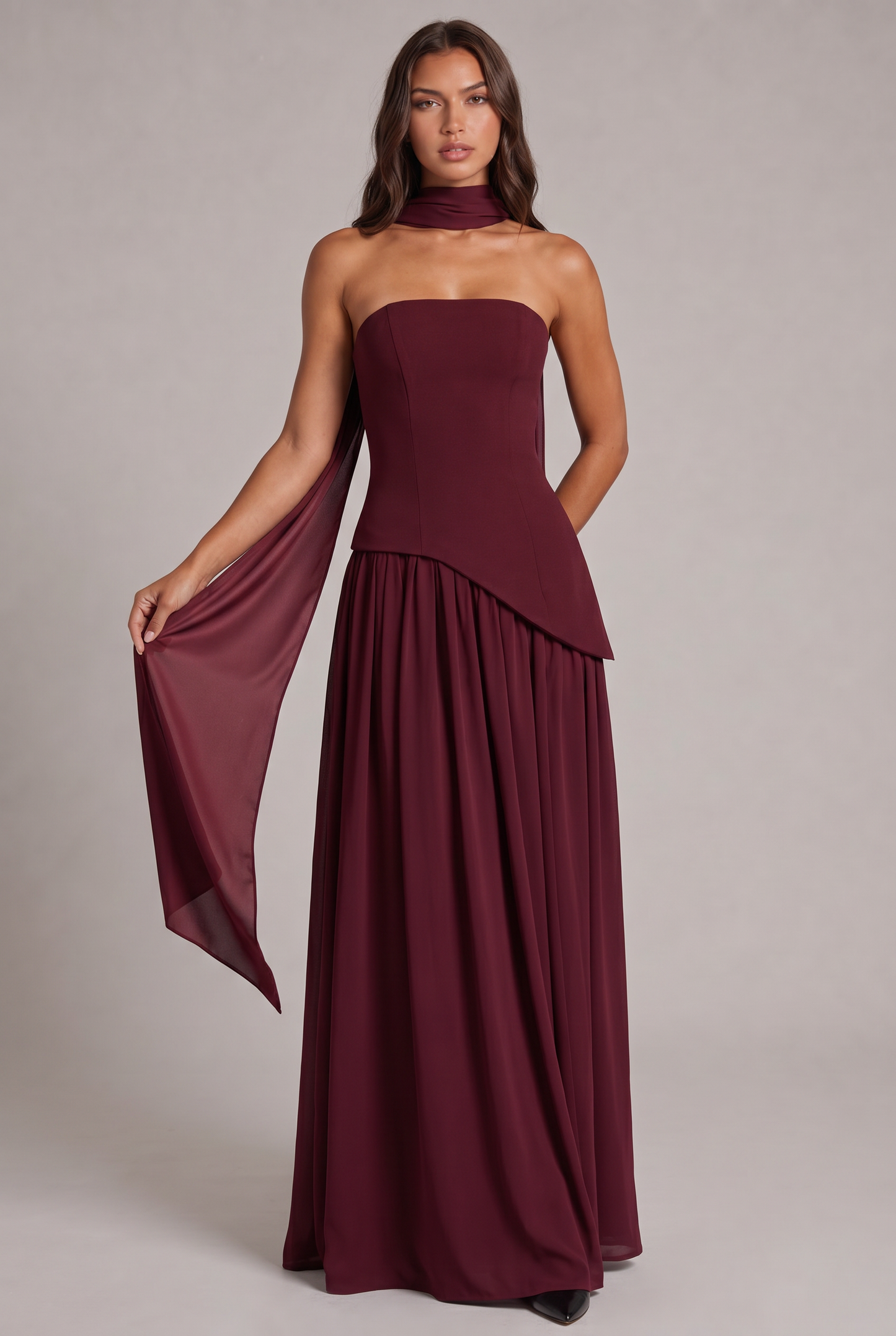 Abito Maxi Celestienne