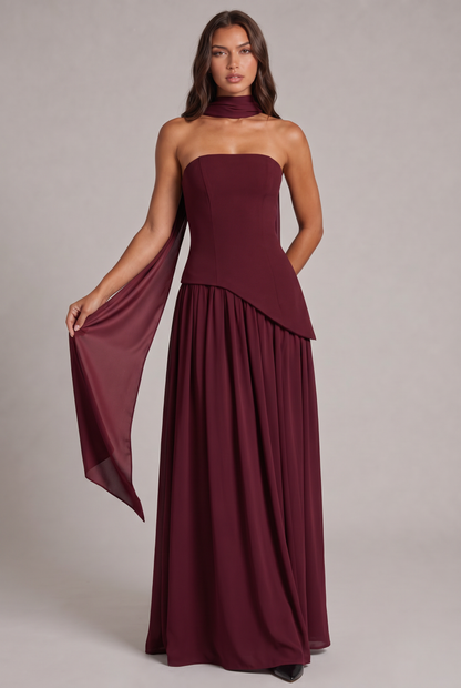 Abito Maxi Celestienne