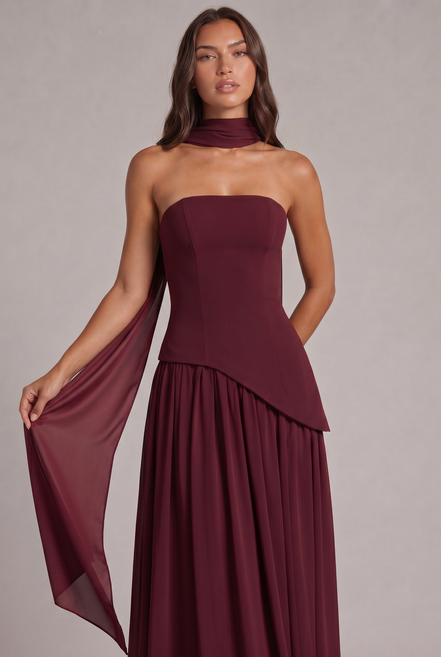 Abito Maxi Celestienne