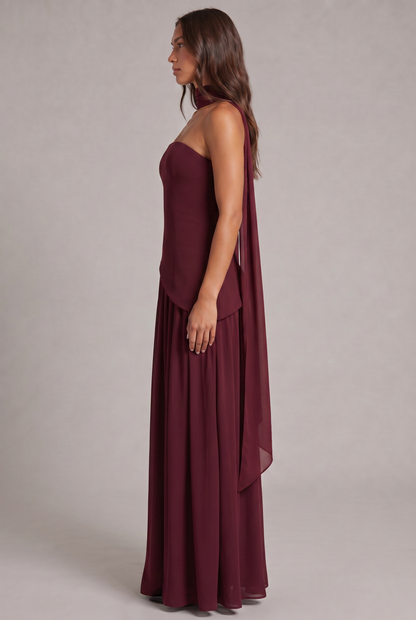 Abito Maxi Celestienne