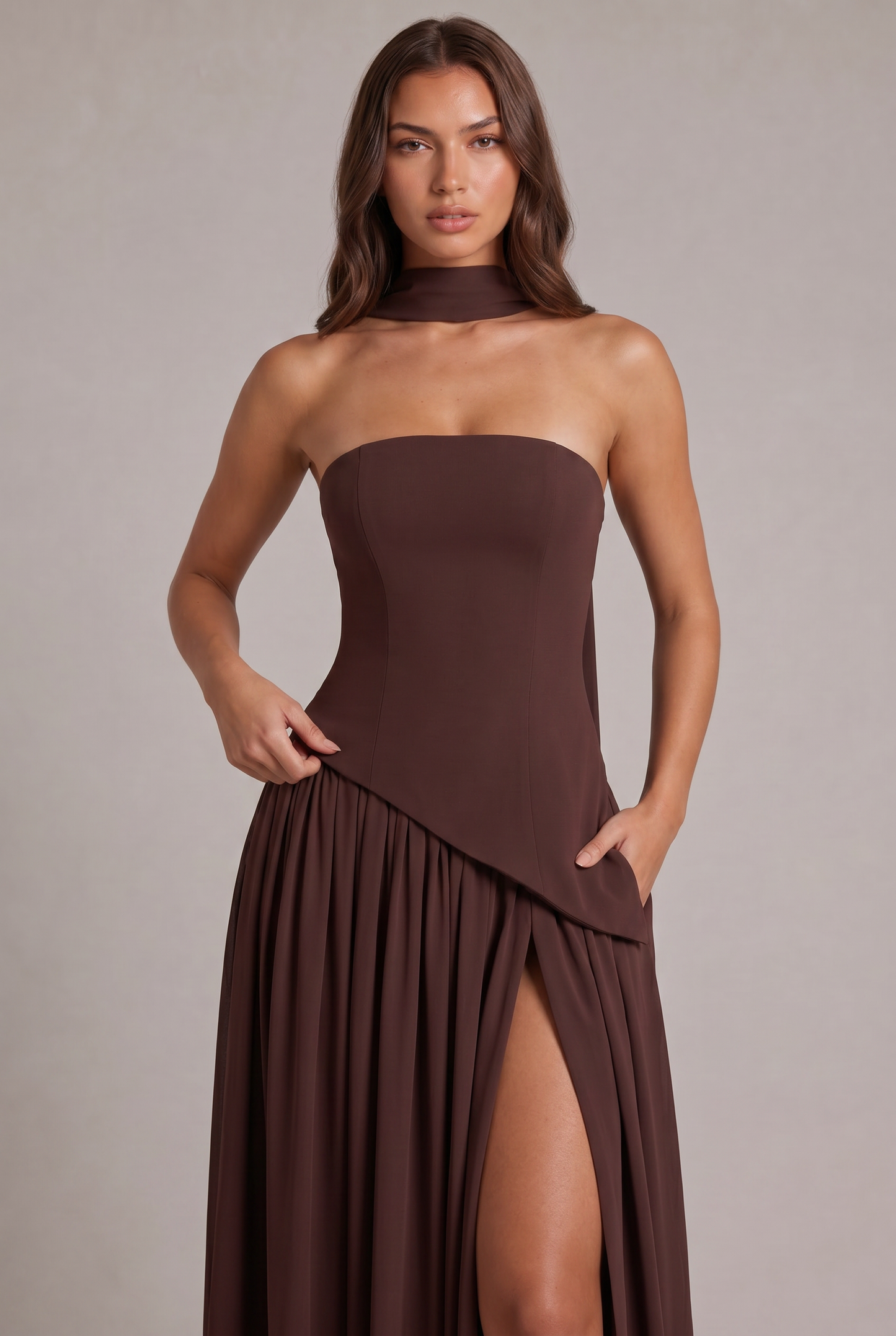 Abito Maxi Celestienne