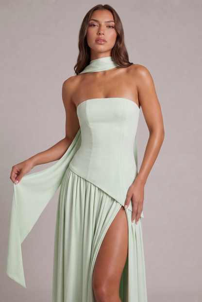 Abito Maxi Celestienne