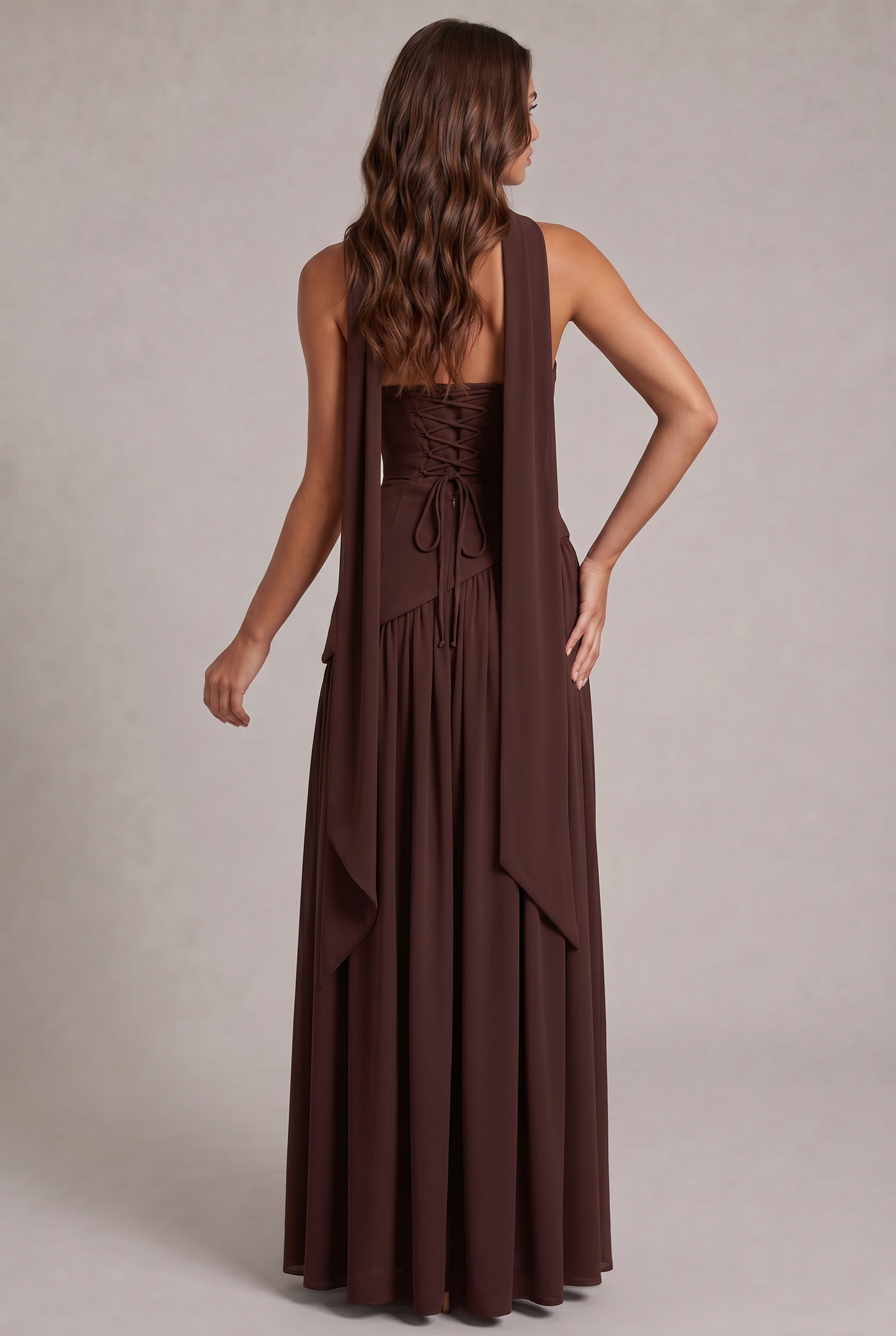 Abito Maxi Celestienne