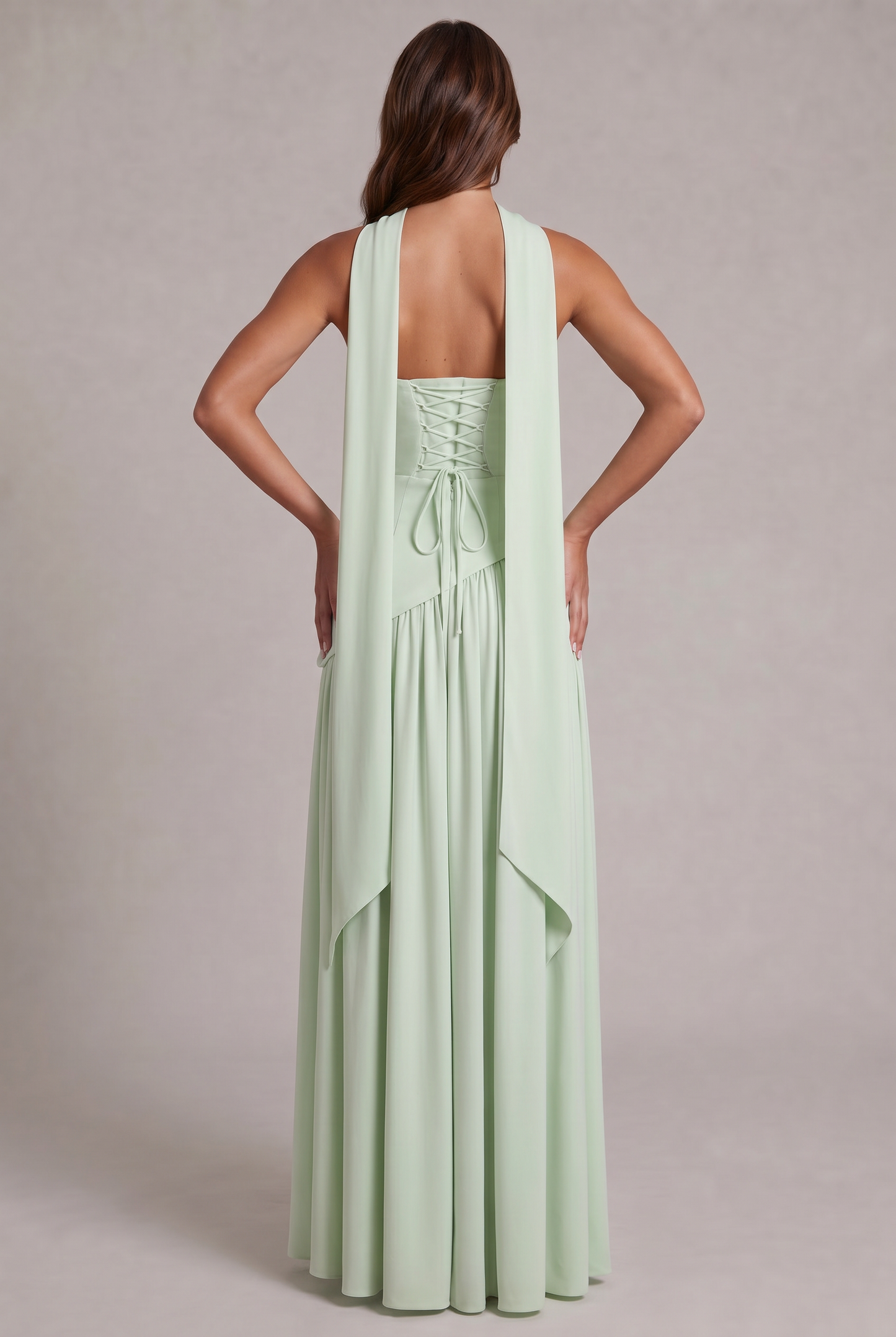 Abito Maxi Celestienne