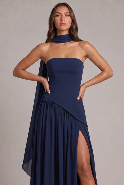 Abito Maxi Celestienne