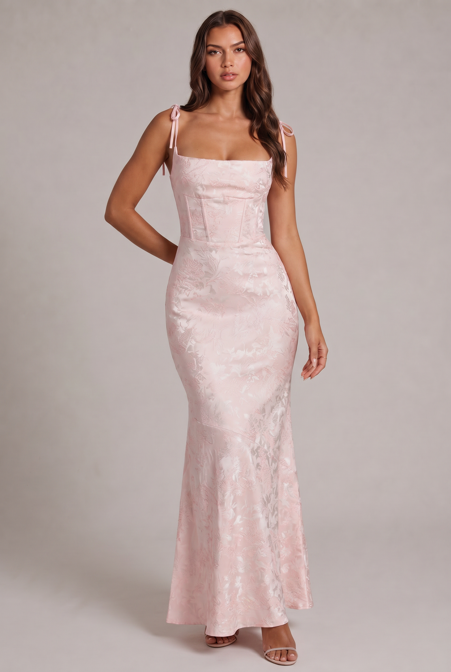 Abito Floriana Jacquard Bloom