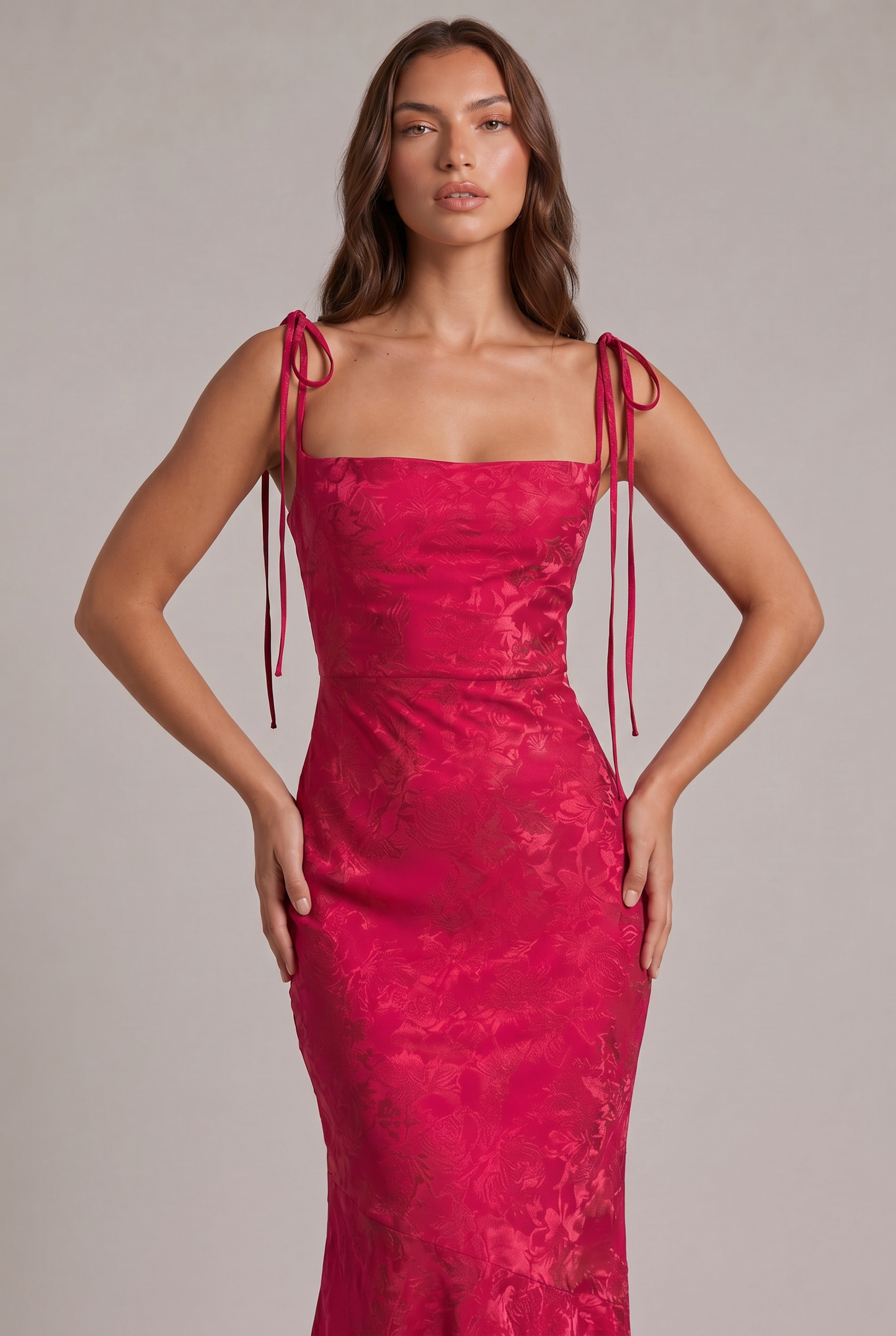 Abito Floriana Jacquard Bloom