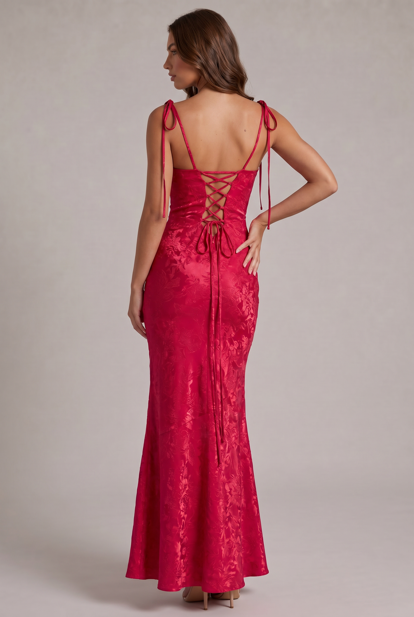 Abito Floriana Jacquard Bloom