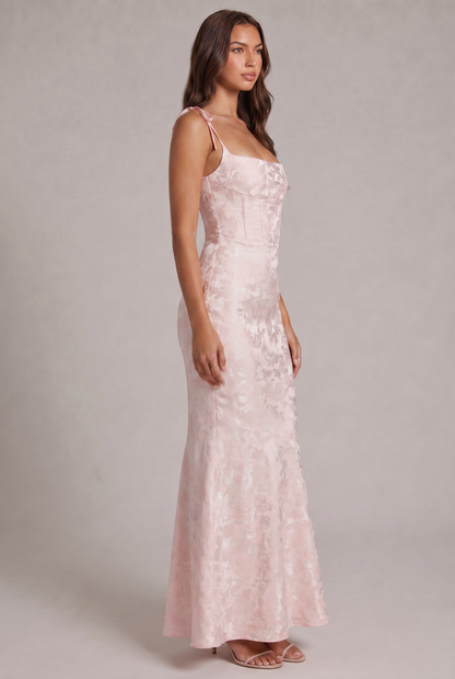 Abito Floriana Jacquard Bloom