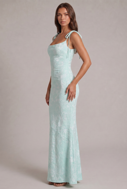 Abito Floriana Jacquard Bloom
