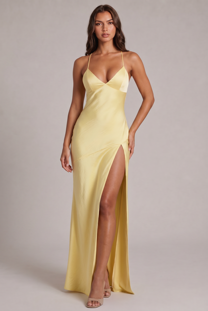 Abito Livia Satin Maxi