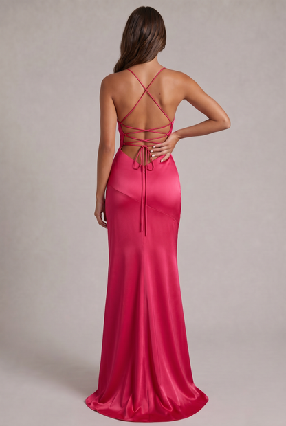 Abito Livia Satin Maxi