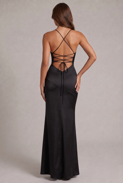 Abito Livia Satin Maxi