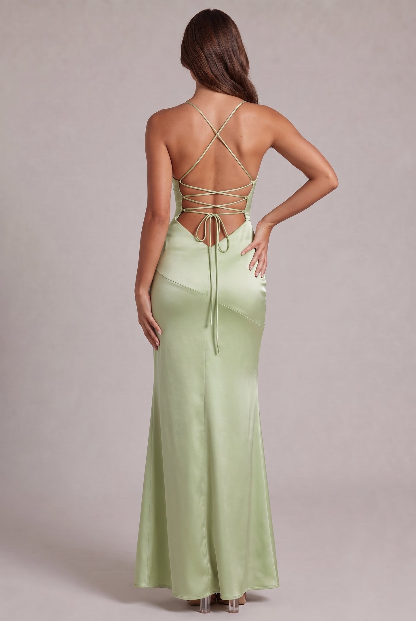 Abito Livia Satin Maxi