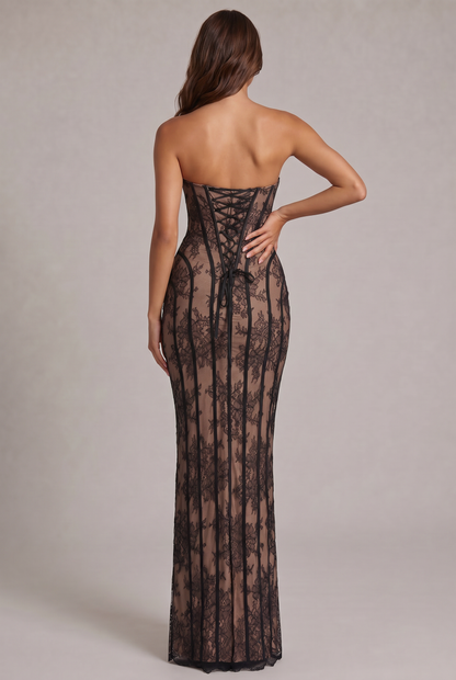 Abito Lucette Lace Maxi
