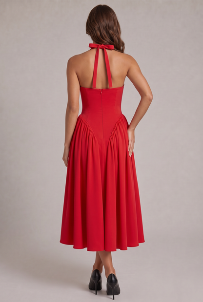 Abito Midi Danika con Halter