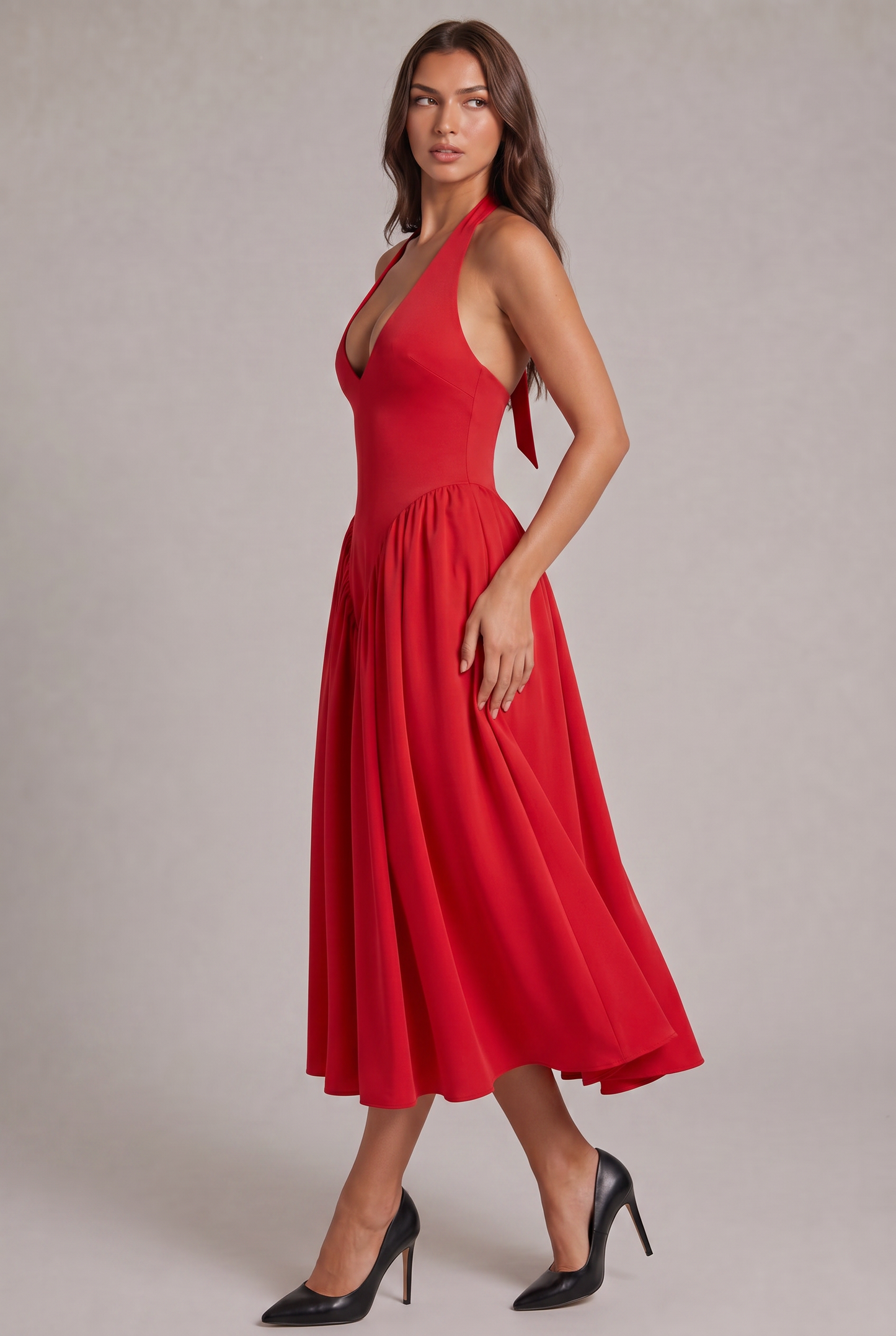 Abito Midi Danika con Halter