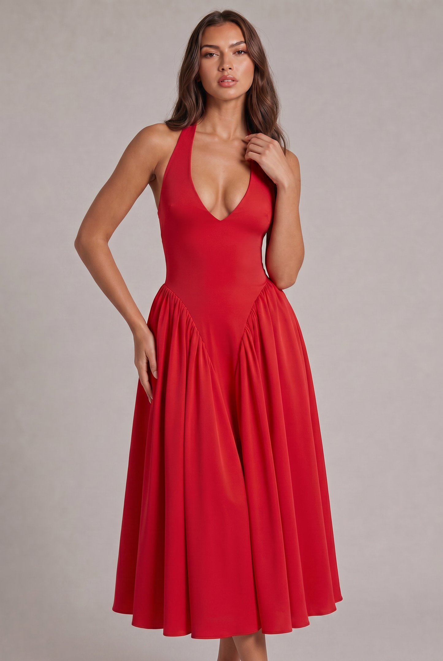 Abito Midi Danika con Halter